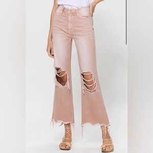 VERVET 90's vintage Crop Flare Jeans SIZE 26